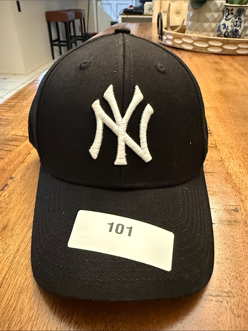 New York Yankees New Era Black Adjustable Ball Cap